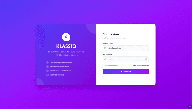 Klassio screenshot 1