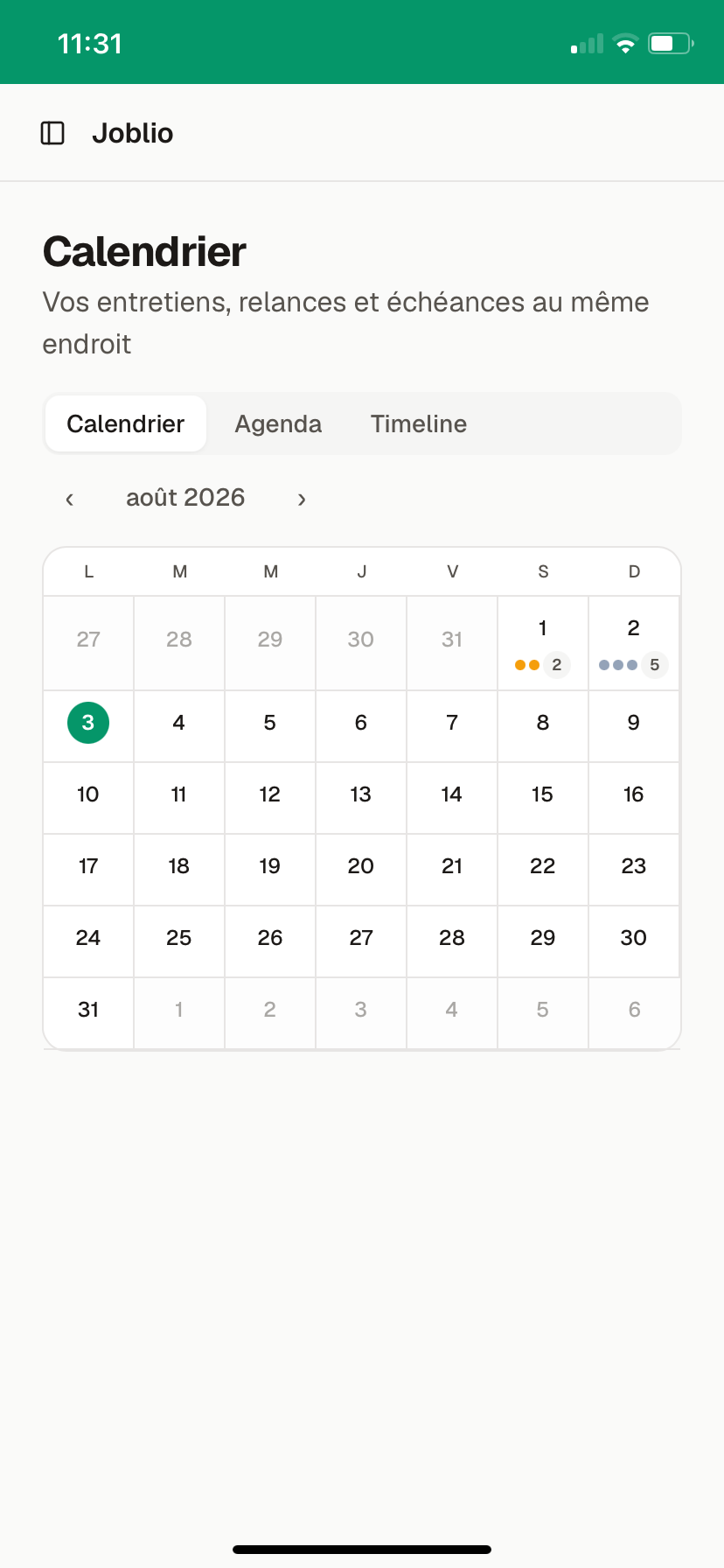 Joblio screenshot 2